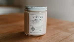 Whipped Lavender Honey