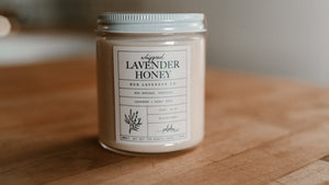 Whipped Lavender Honey