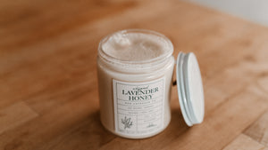 Whipped Lavender Honey