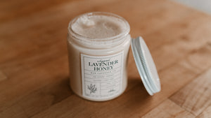Whipped Lavender Honey
