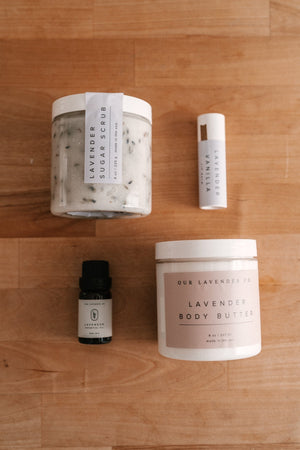 Moisturizing Lavender Spa Gift Box