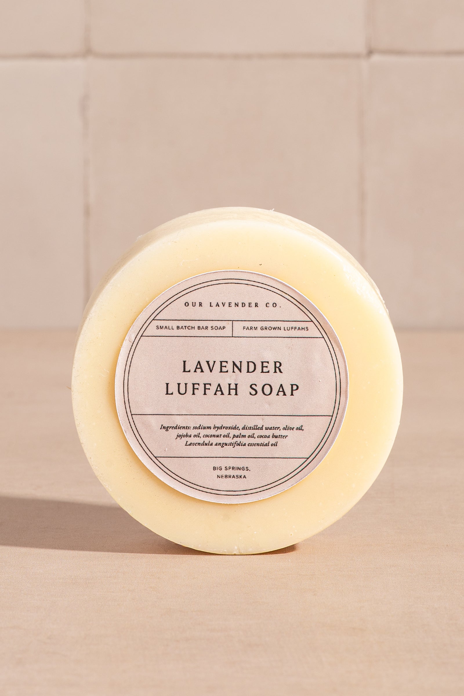 Lavender Luffa Bar Soap