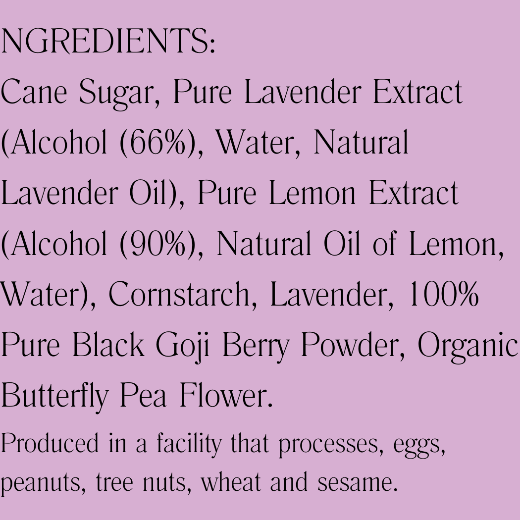 Finishing Sugar - French Lavender