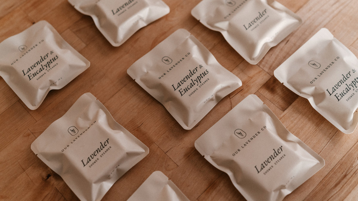 Lavender & Lavender Eucalyptus Shower Melt