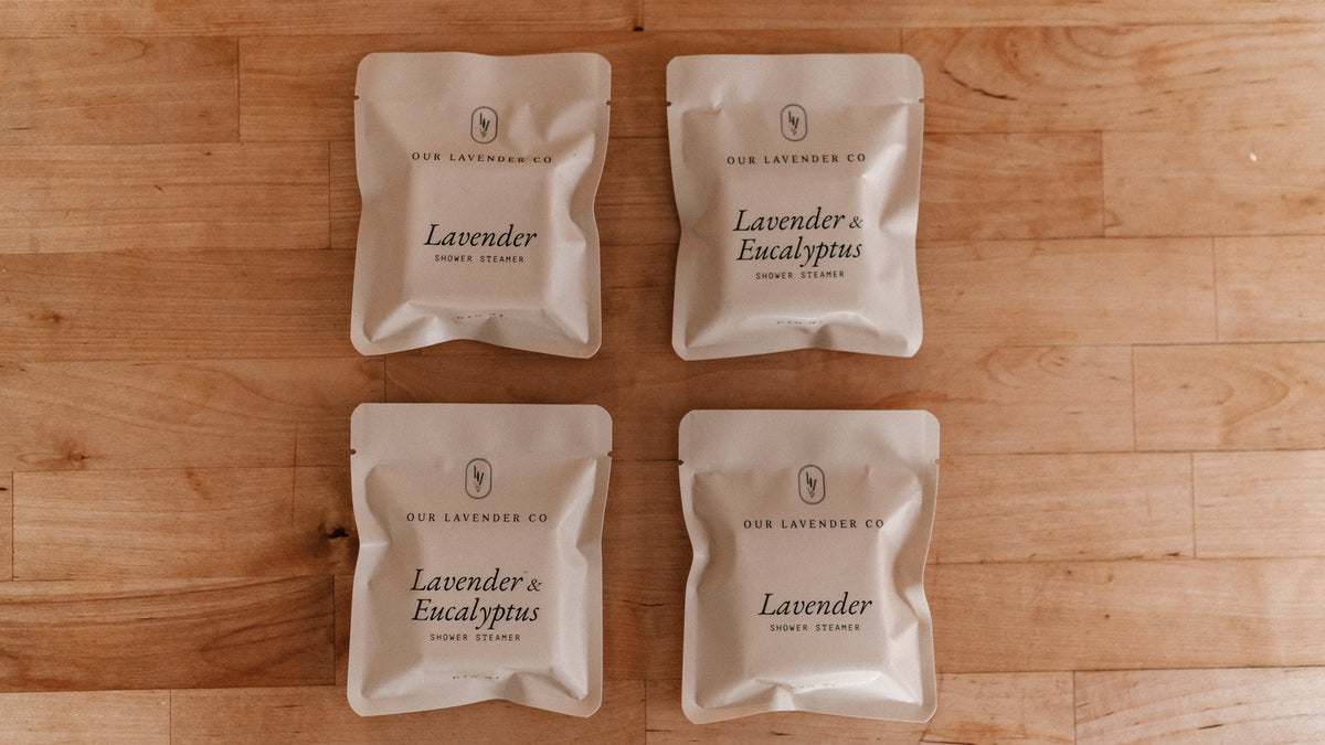 Lavender & Lavender Eucalyptus Shower Melt