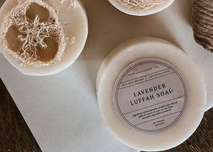 Lavender Luffa Bar Soap