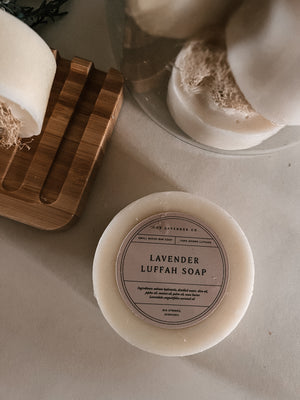 Lavender Luffa Bar Soap