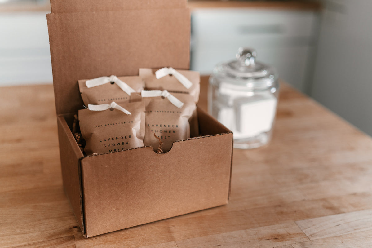 Lavender & Lavender Eucalyptus Shower Melt