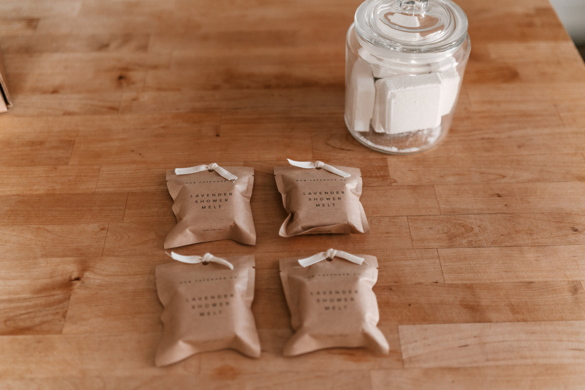 Lavender & Lavender Eucalyptus Shower Melt