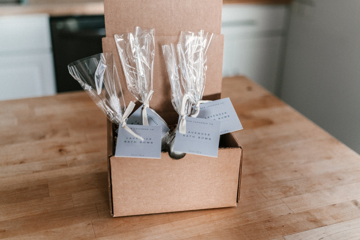 Lavender & Lavender Eucalyptus Bath Bomb