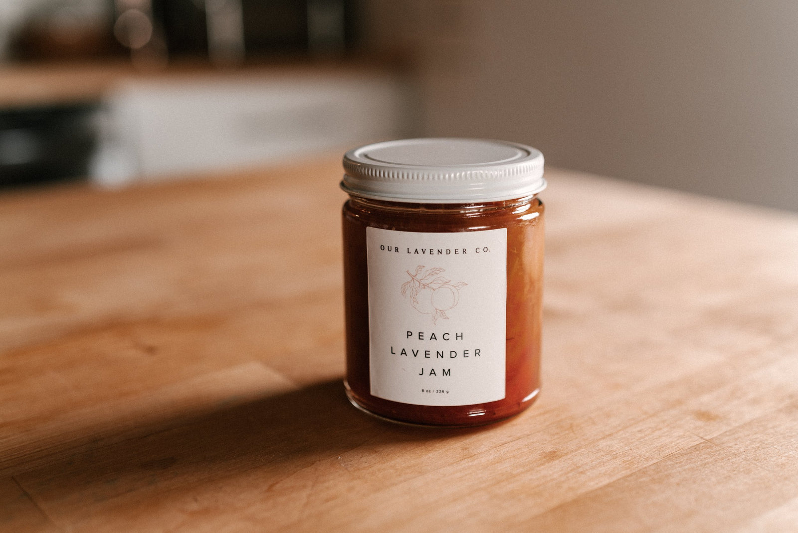 Peach Lavender Jam