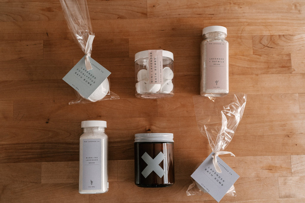 Bath Lovers Lavender Gift Bundle