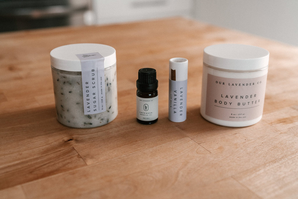 Moisturizing Lavender Spa Bundle