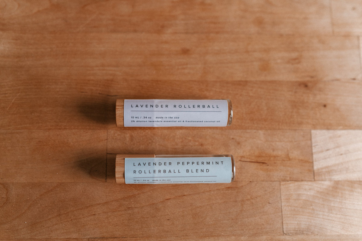 Lavender Peppermint Essential Oil Rollerball