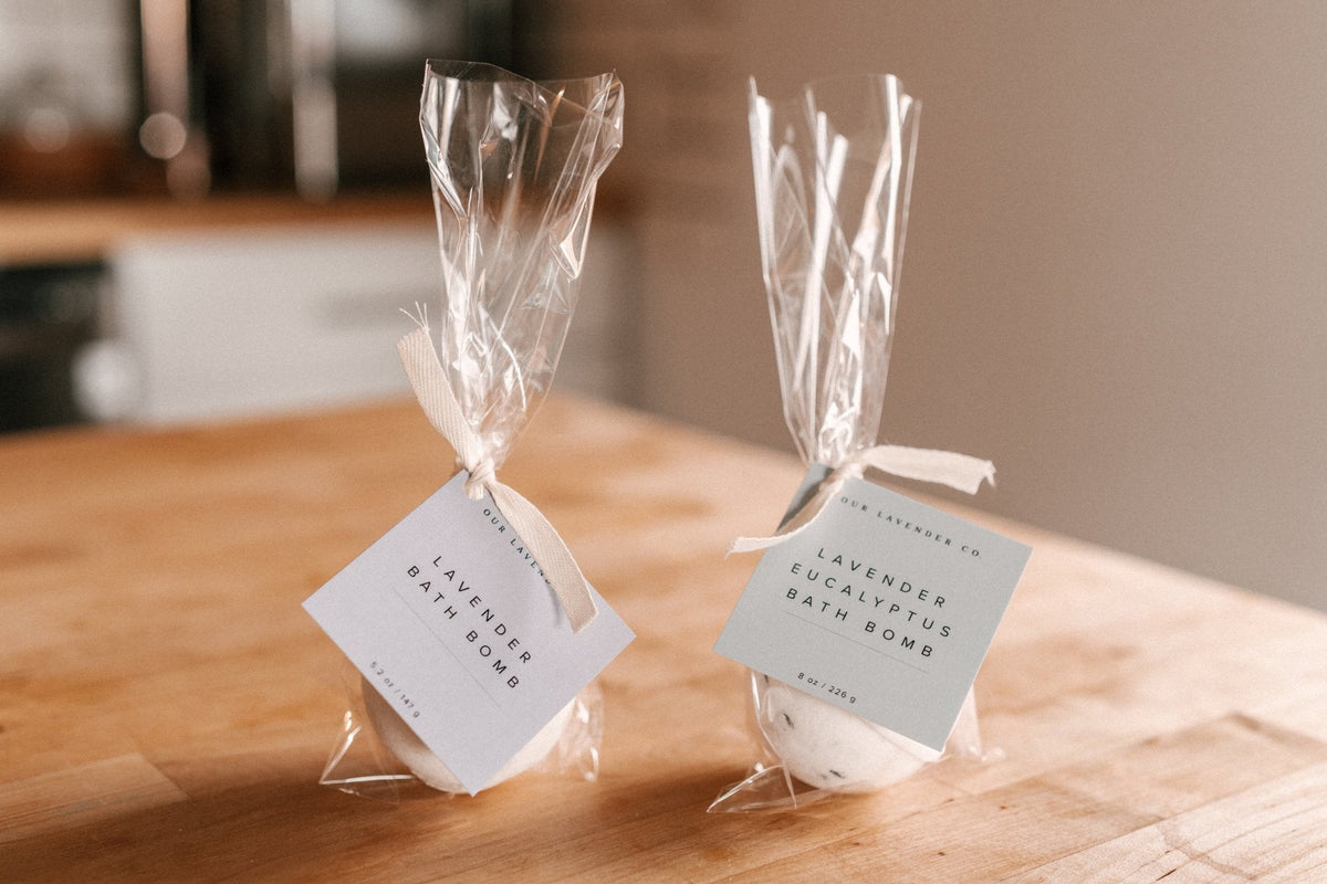Lavender & Lavender Eucalyptus Bath Bomb