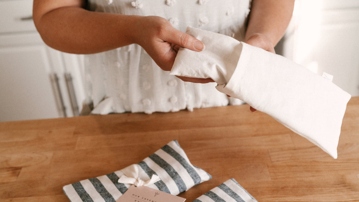 Lavender Flaxseed Eye Pillow
