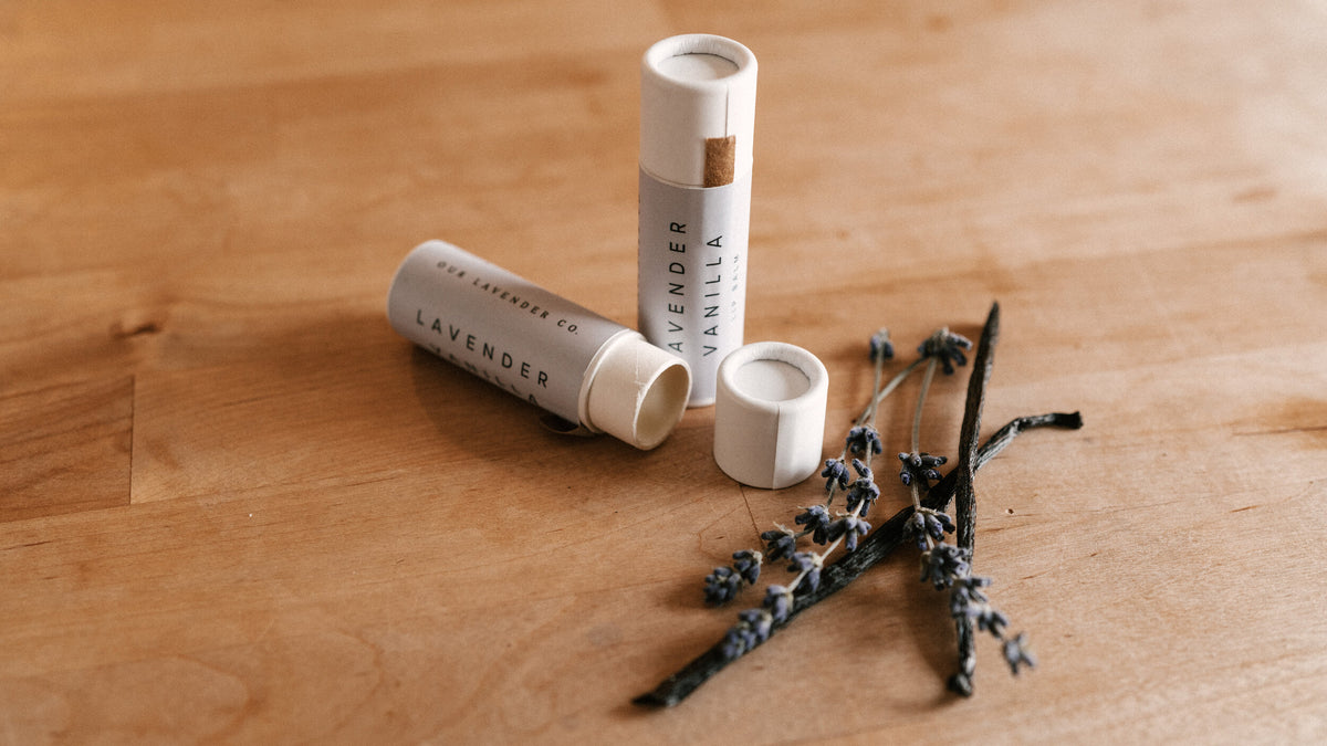 Beeswax Lavender Lip Balm