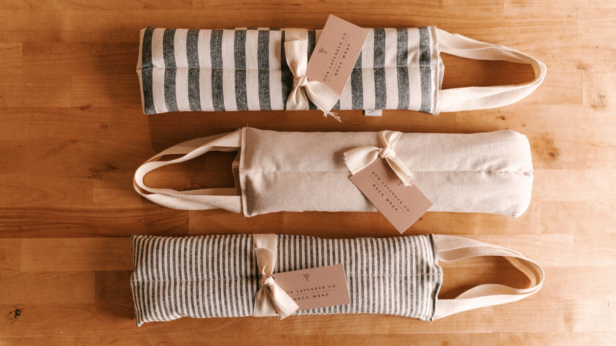 Weighted Body Wrap, Neck Wrap & Eye Pillow Bundle