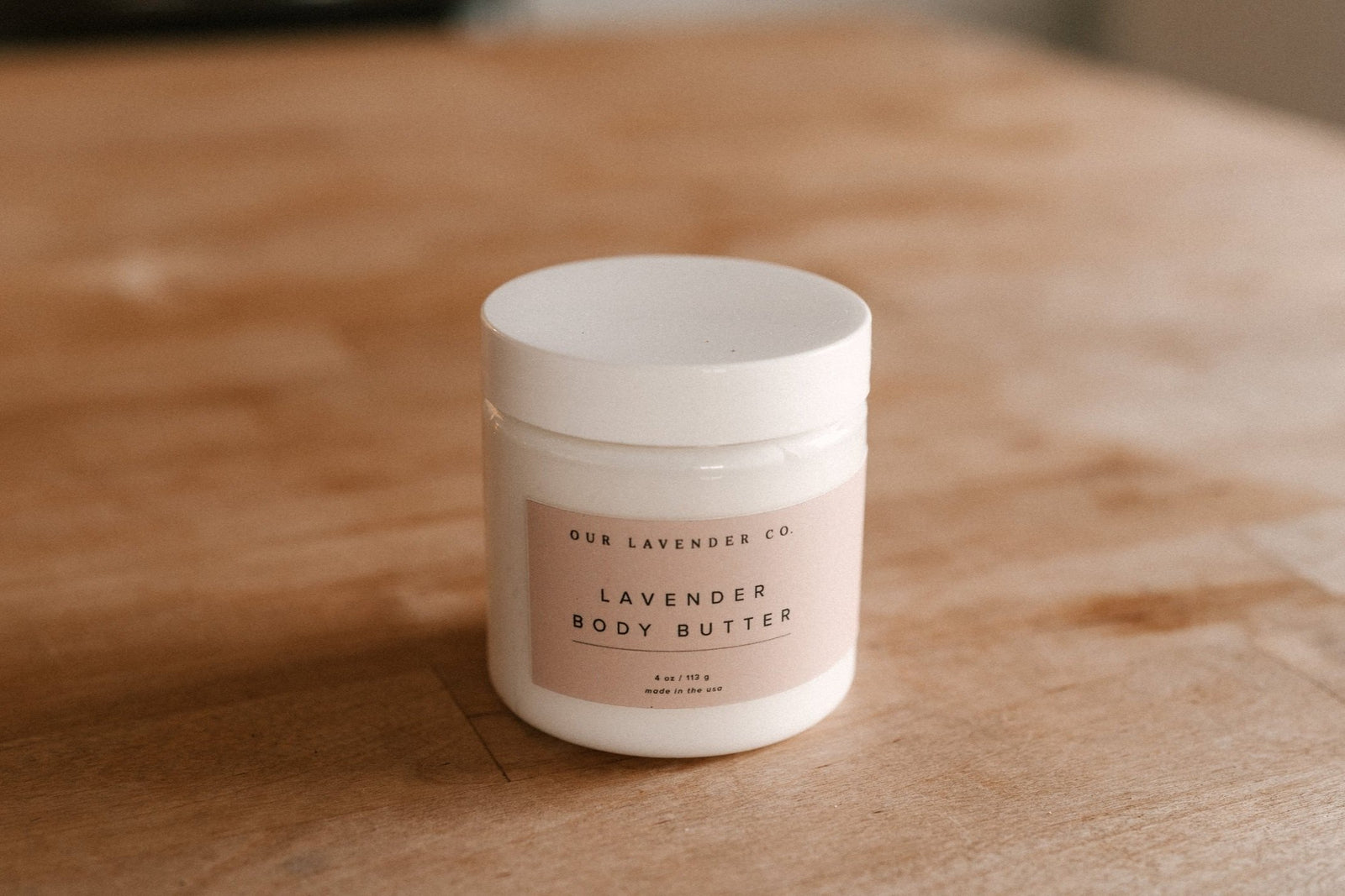 Moisturizing Lavender Body Butter