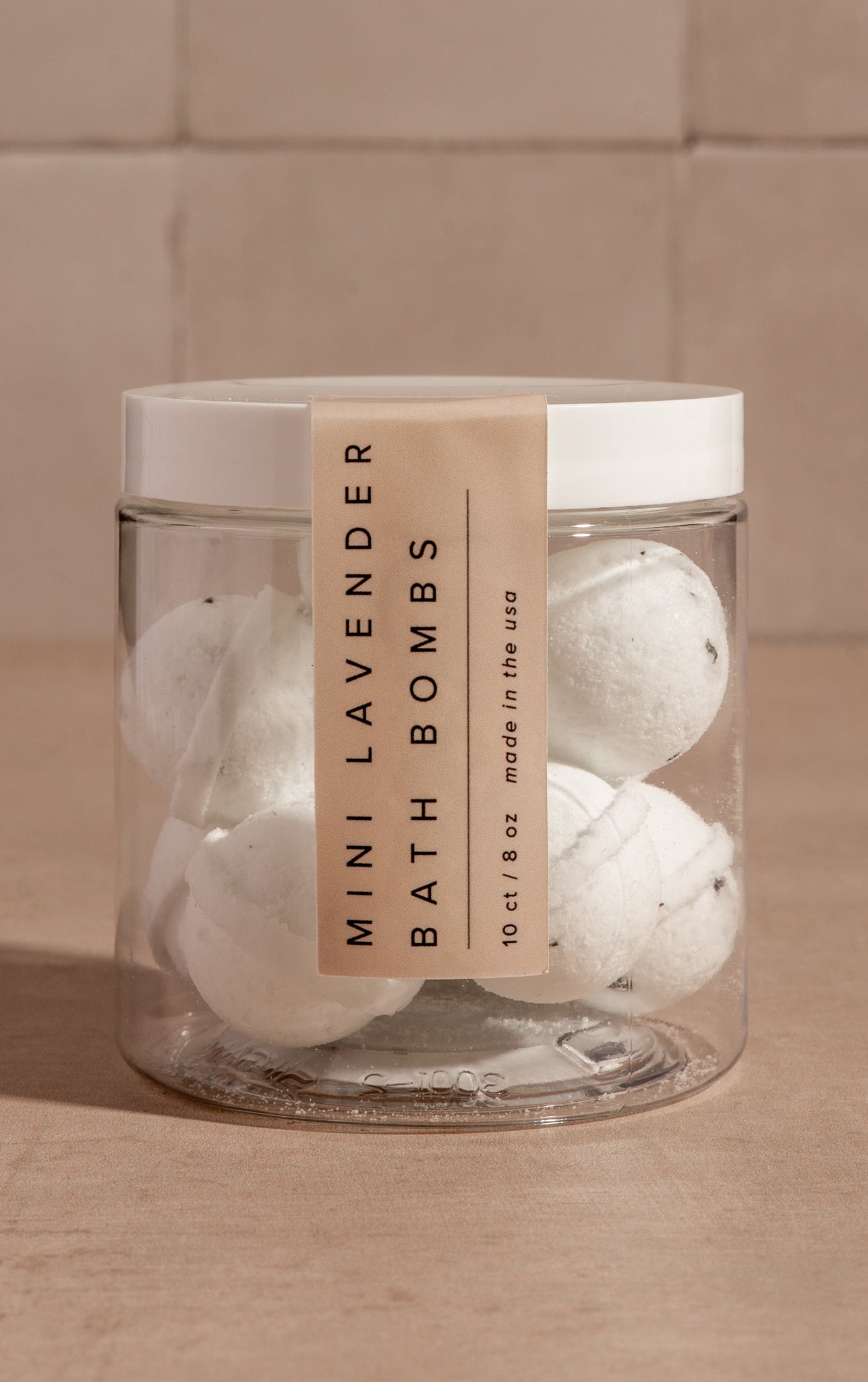 Mini Lavender Bath Bombs