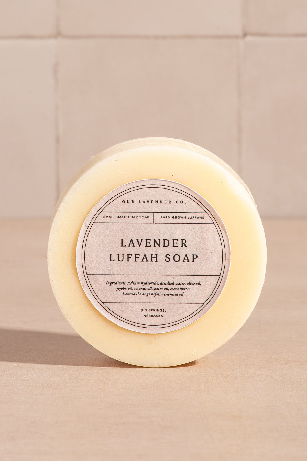 Lavender Luffa Bar Soap