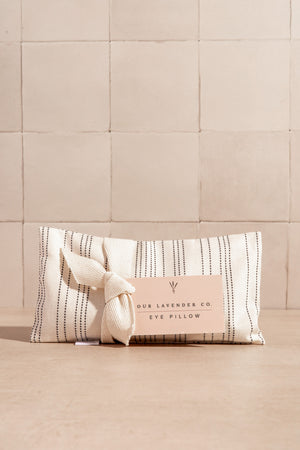 Weighted Lavender Eye Pillow with Flaxseed