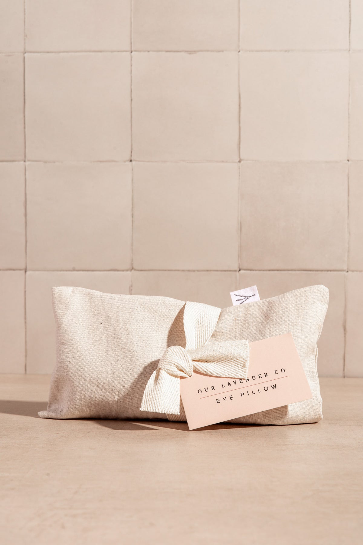 Weighted Lavender Eye Pillow with Flaxseed